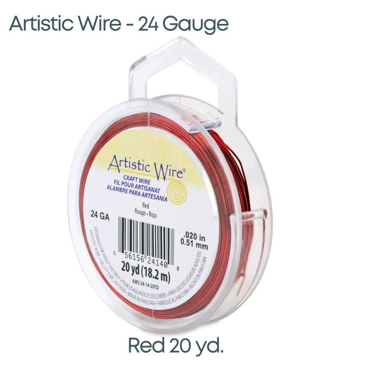 24 Gauge, Artistic Wire, 6 Colors - The Argus Collection