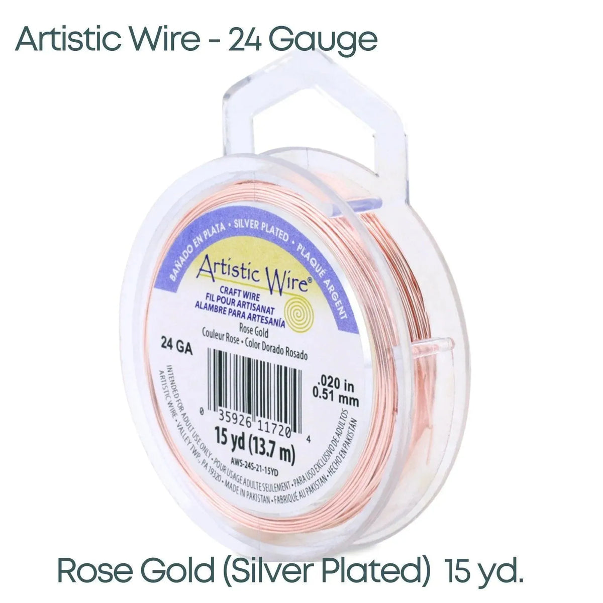 24 Gauge, Artistic Wire, 6 Colors - The Argus Collection