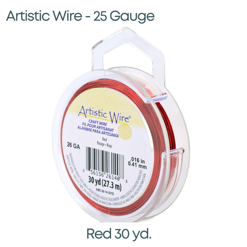 26 Gauge, Artistic Wire, 6 Colors - The Argus Collection