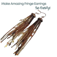 Danielle Wickes Fringe Discs, for Fringe Earrings, 8 or 10mm - The Argus Collection