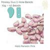Paisleyduo Beads, 10g, Halo Collection - The Argus Collection