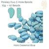 Paisleyduo Beads, 10g, Halo Collection - The Argus Collection