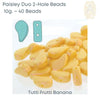 Paisleyduo 2-holed Beads, 10g., Tutti Frutti Collection, 7 Colors - The Argus Collection