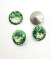 Brilliance Crystal Rivolis, 1122, 14mm, Custom Coating, 4 Colors - The Argus Collection